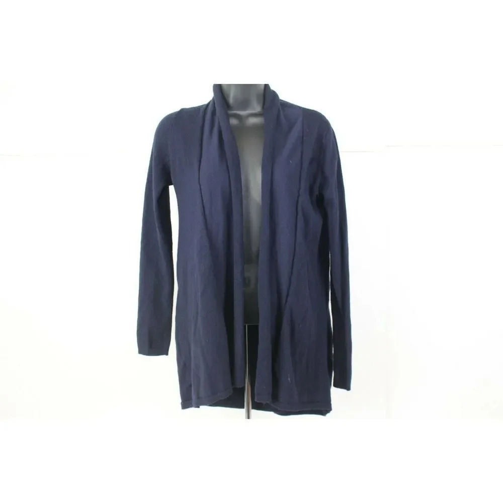 ladies blue ZARA knit shrug sweater size M